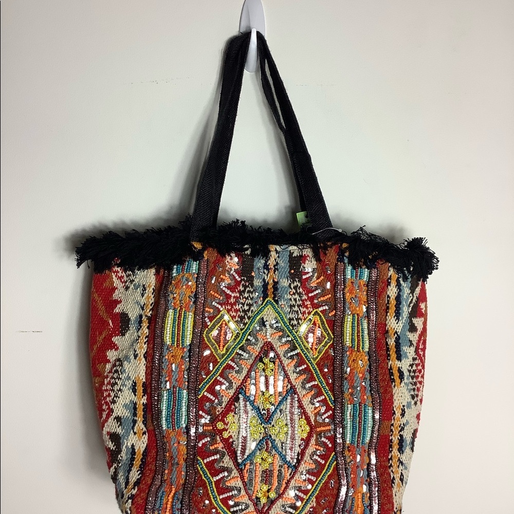 Sam Edelman Embroidered Tote bag - Picture 3 of 5